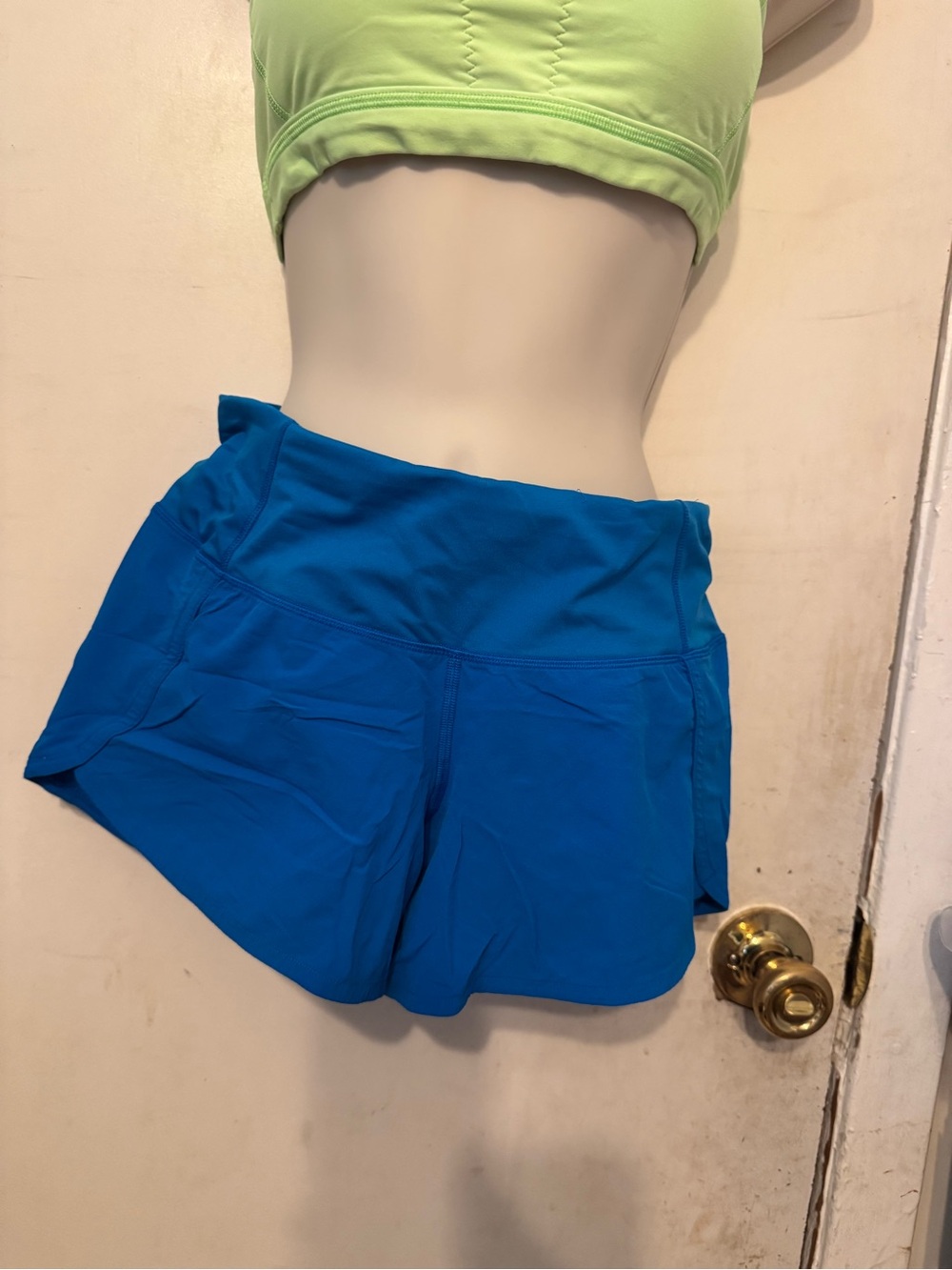 Blue Women's Athletic Skort - Lightweight Active Shorts - Picture 2 of 4